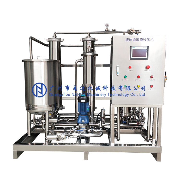 液體錯流膜過濾機